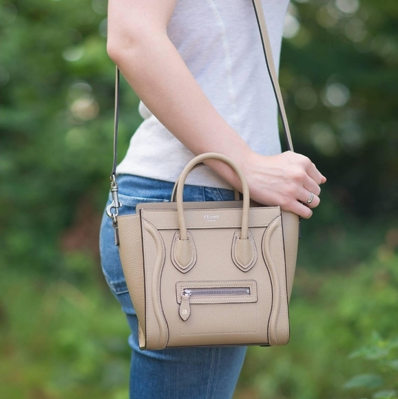 SOLD Auth nano luggage bag Dune - Picture 15 of 16